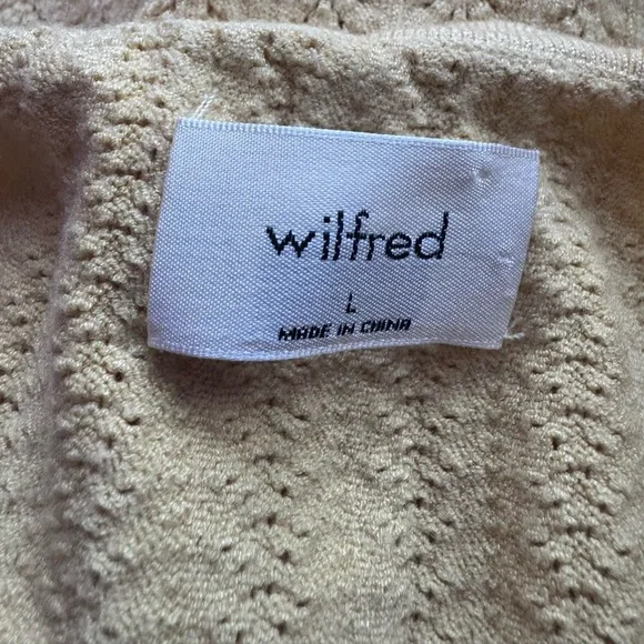 ❌SOLD❌ Wilfred Yellow Cropped Tank Top - Picture 6 of 6